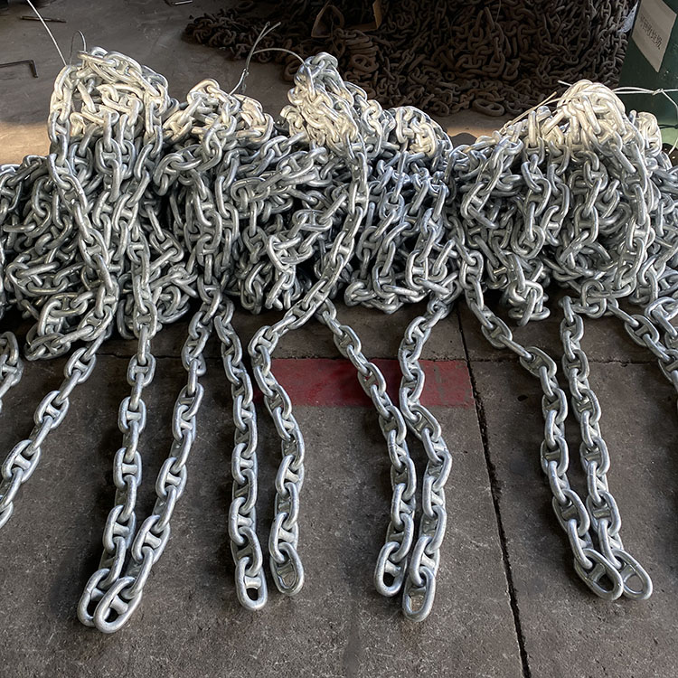 galvanized anchor chain
