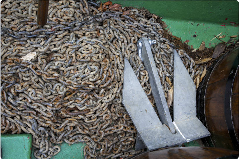 how long is a standard shot of anchor chain_4