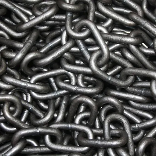 Galvanized and Black Anchor Chains
